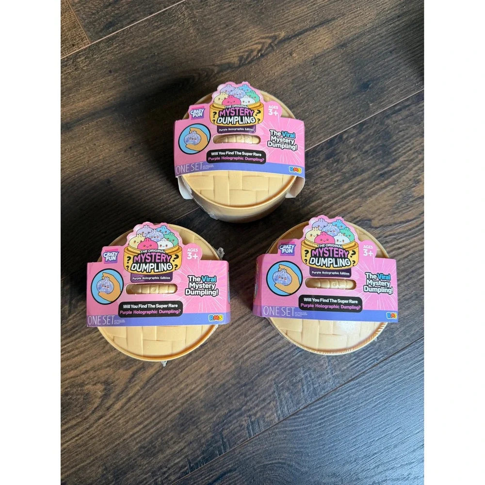 RMS Mystery Dumpling Purple Holographic Series - 3 pack